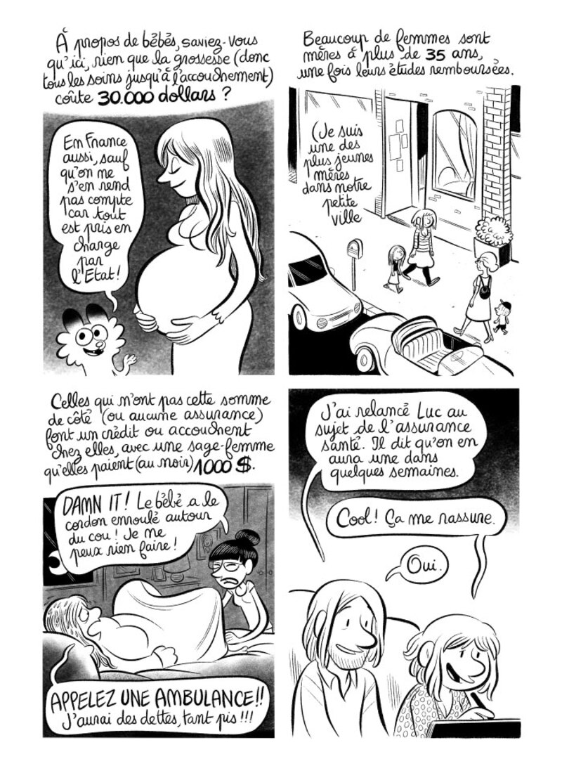 Illustration : BD : "J'ai créé ma startup iOS en Californie", par Laurel