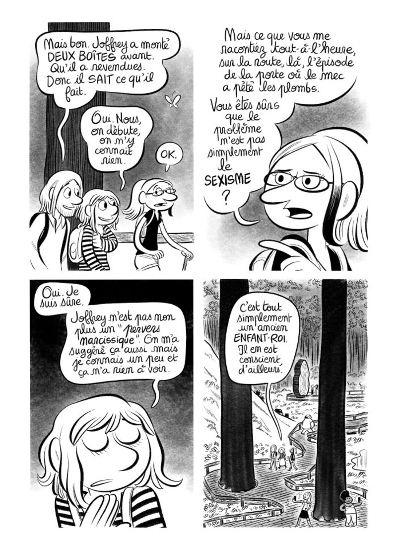 Illustration : BD : "J'ai créé ma startup iOS en Californie", par Laurel