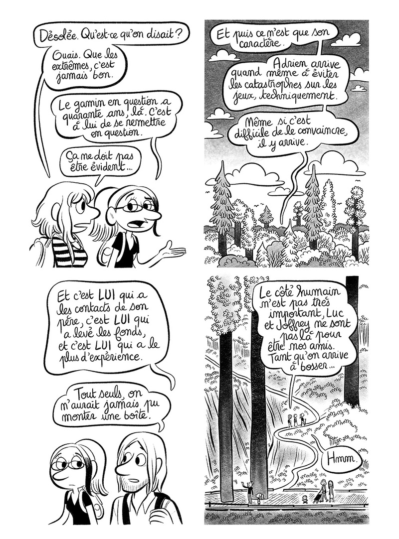 Illustration : BD : "J'ai créé ma startup iOS en Californie", par Laurel