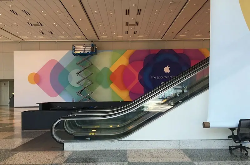 Le Moscone Center est (presque) prêt pour la WWDC