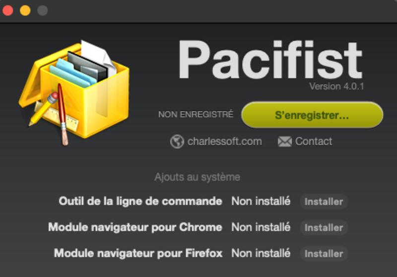 Illustration : Pacifist 4 : l'outil d'extraction de CharlesSoft tourne nativement sur les Mac Apple Silicon