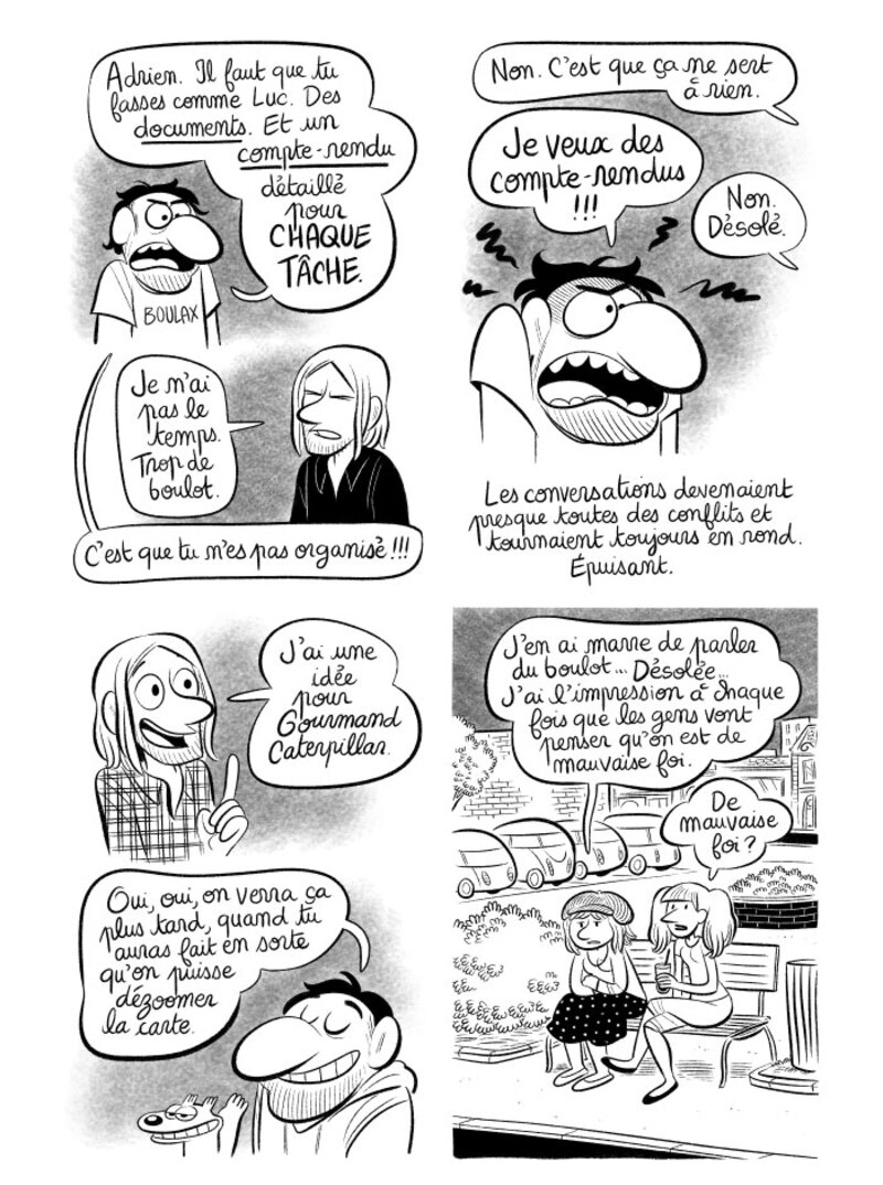 Illustration : BD : "J'ai créé ma startup iOS en Californie", par Laurel