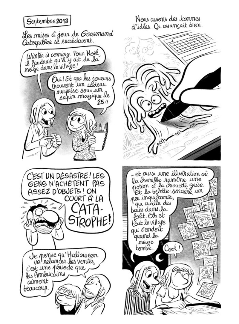 Illustration : BD : "J'ai créé ma startup iOS en Californie", par Laurel