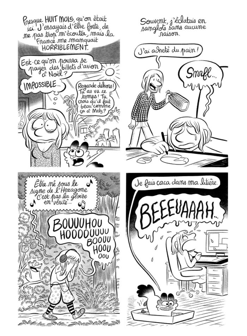 Illustration : BD : "J'ai créé ma startup iOS en Californie", par Laurel