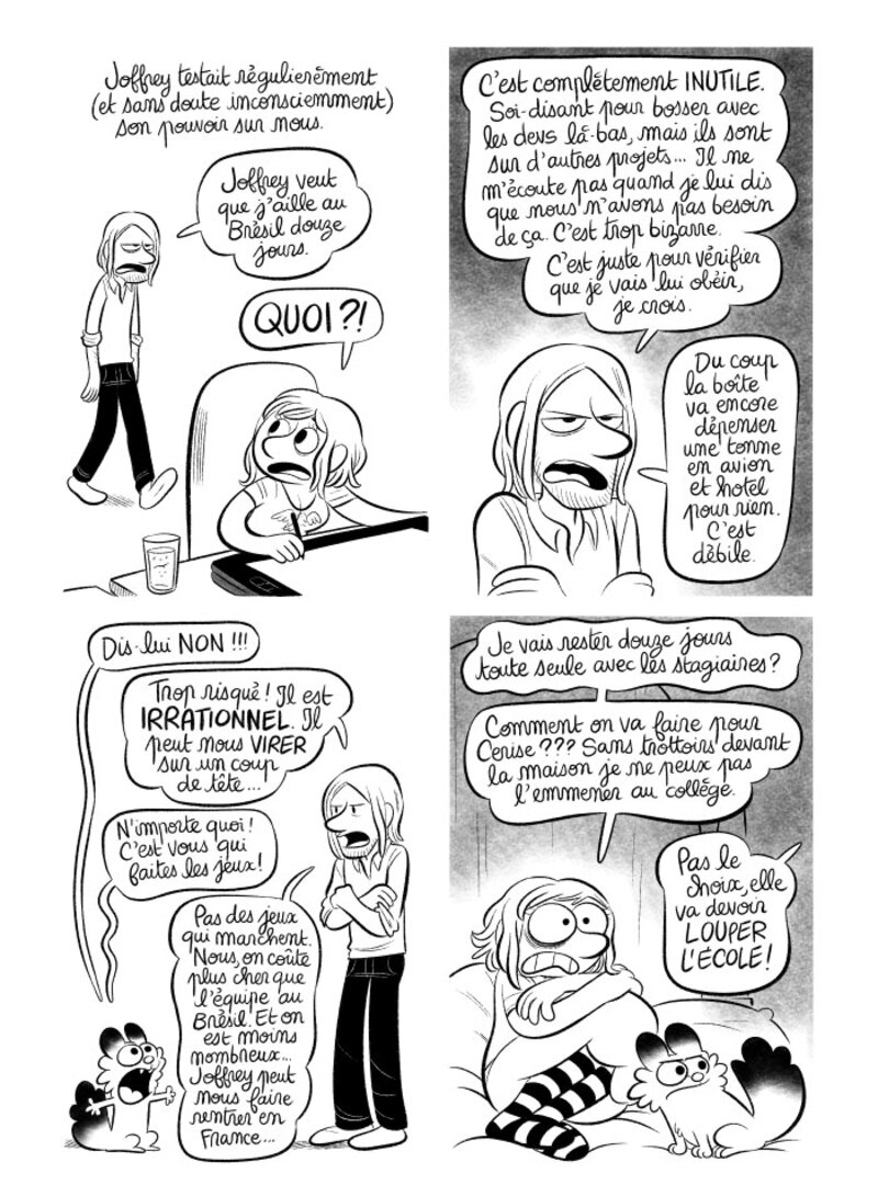 Illustration : BD : "J'ai créé ma startup iOS en Californie", par Laurel