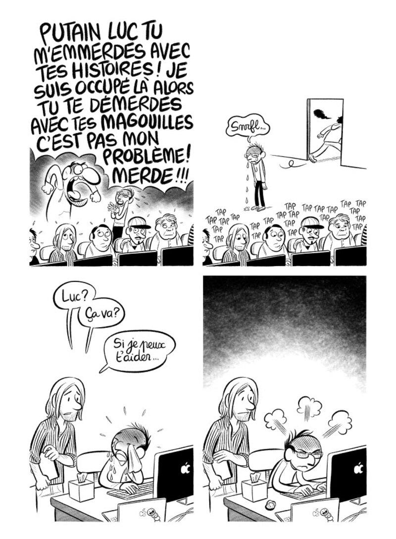 Illustration : BD : "J'ai créé ma startup iOS en Californie", par Laurel
