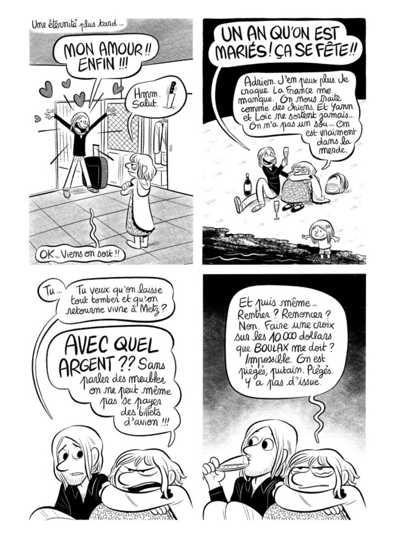 Illustration : BD : "J'ai créé ma startup iOS en Californie", par Laurel