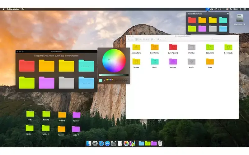 FolderMarker : changer la couleur des dossiers d'OS X n'a jamais été aussi simple