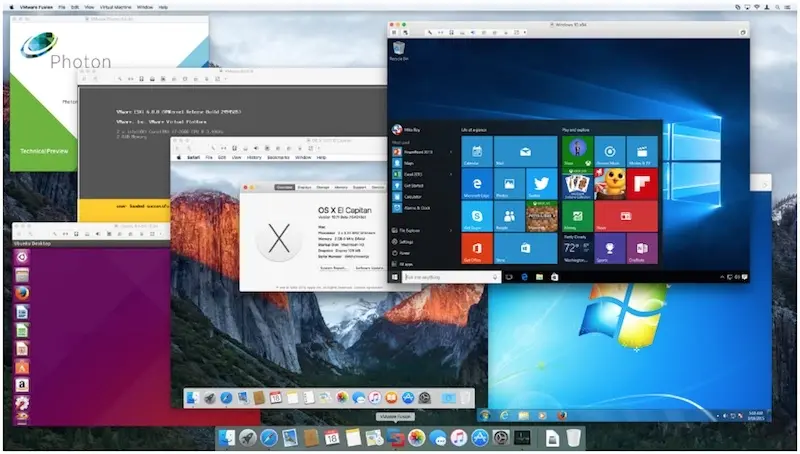 Fusion 8 et Fusion 8 Pro gèrent Windows 10, OS X El Capitan et Cortana