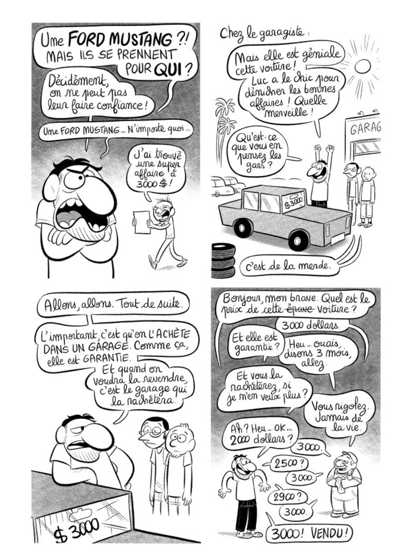 Illustration : BD : "J'ai créé ma startup iOS en Californie", par Laurel