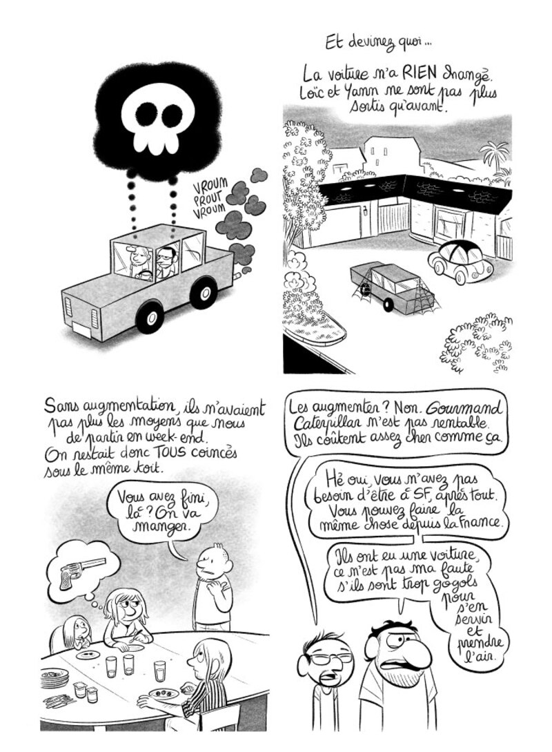 Illustration : BD : "J'ai créé ma startup iOS en Californie", par Laurel
