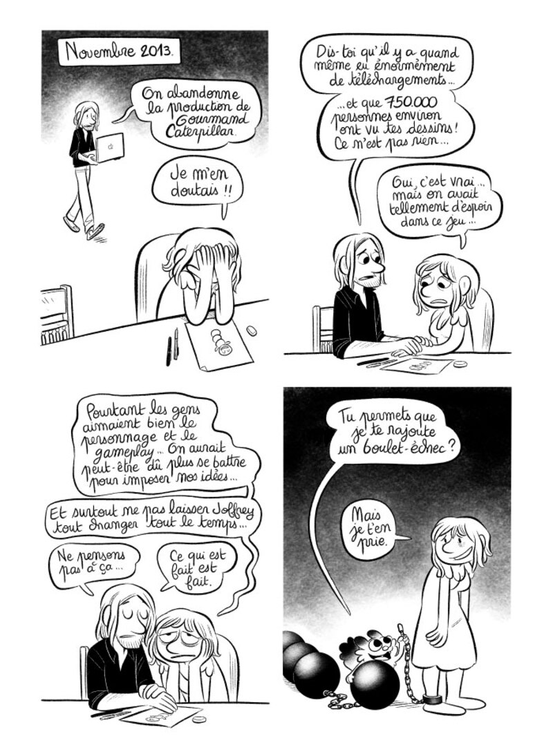 Illustration : BD : "J'ai créé ma startup iOS en Californie", par Laurel
