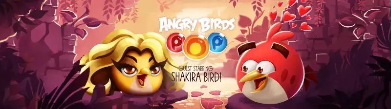 La chanteuse Shakira devient un nouveau personnage dans Angry Birds POP