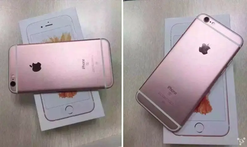 L'image du soir : l'iPhone 6s rose et toutes ses boites en vadrouille sur le web