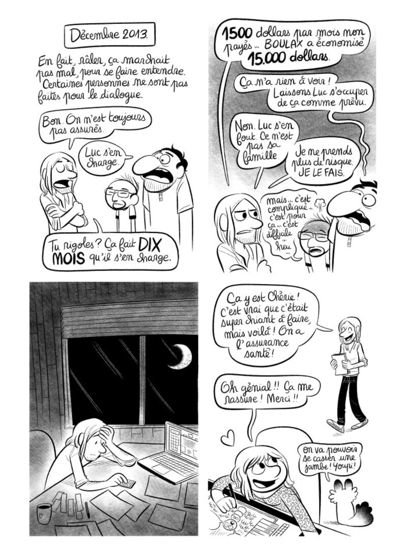 Illustration : BD : "J'ai créé ma startup iOS en Californie", par Laurel