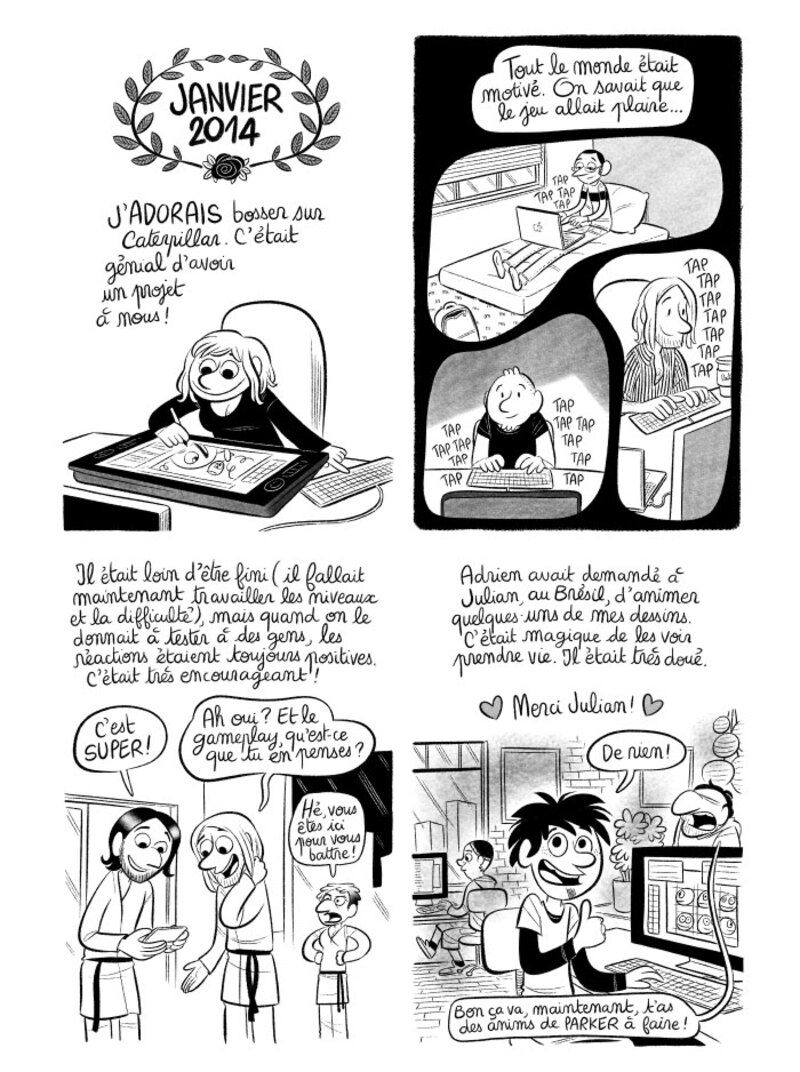 Illustration : BD : "J'ai créé ma startup iOS en Californie", par Laurel