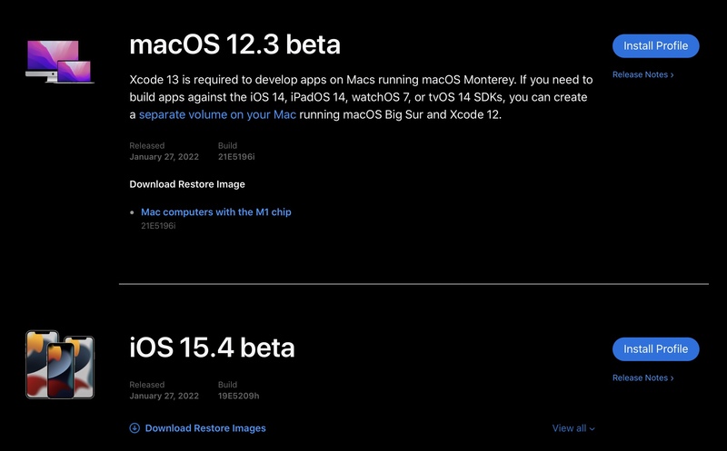Universal Control et Face ID avec le masque dans les betas de macOS 12.3 et iOS 15.4 !
