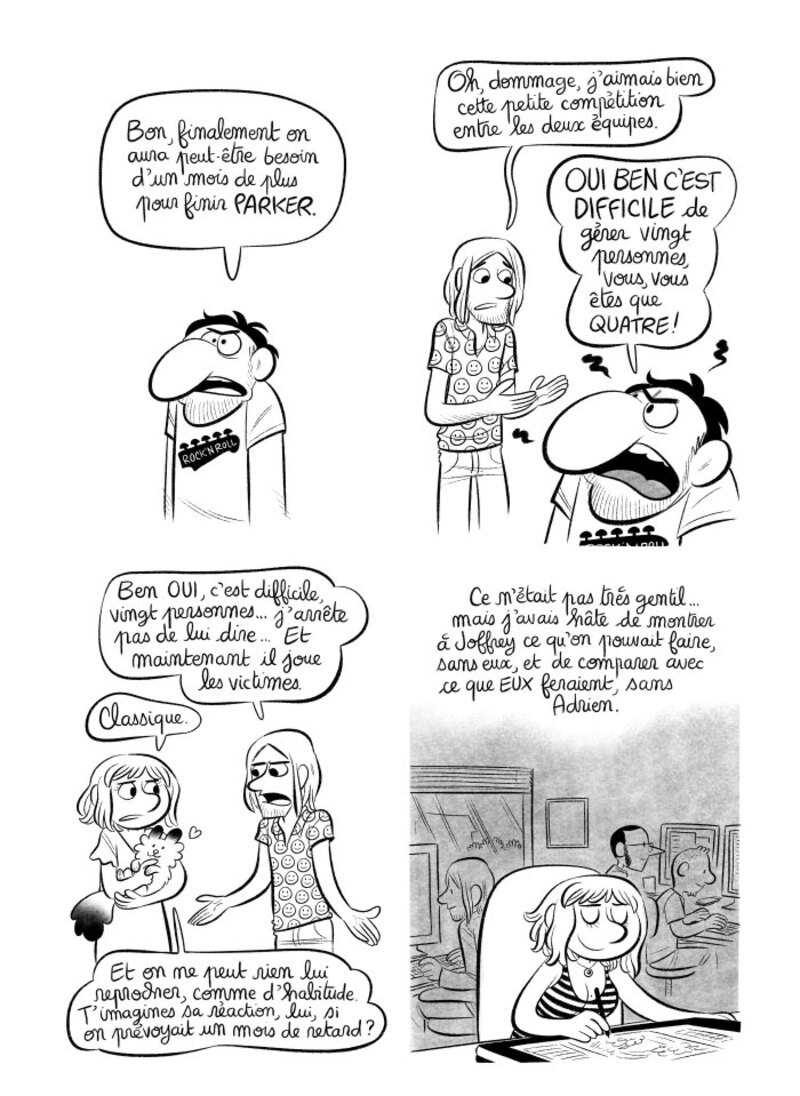 Illustration : BD : "J'ai créé ma startup iOS en Californie", par Laurel