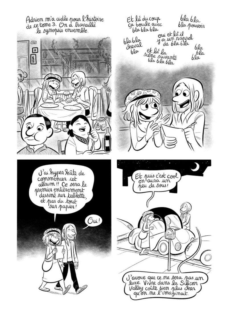 Illustration : BD : "J'ai créé ma startup iOS en Californie", par Laurel