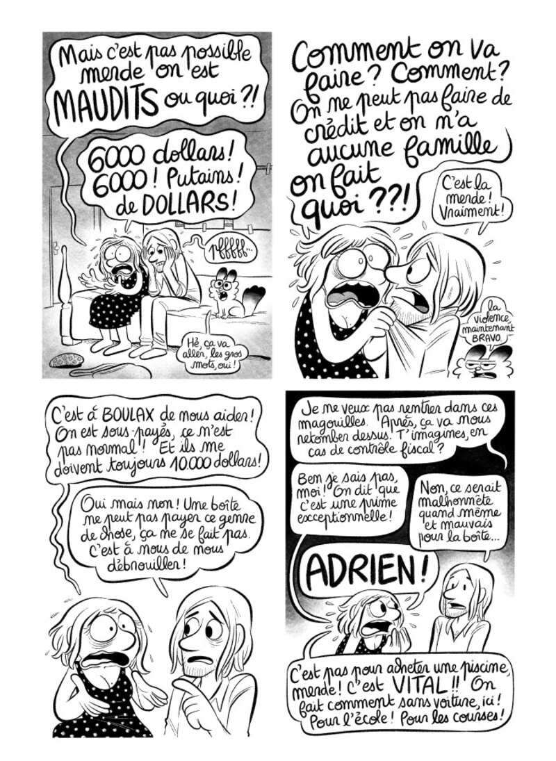 Illustration : BD : "J'ai créé ma startup iOS en Californie", par Laurel