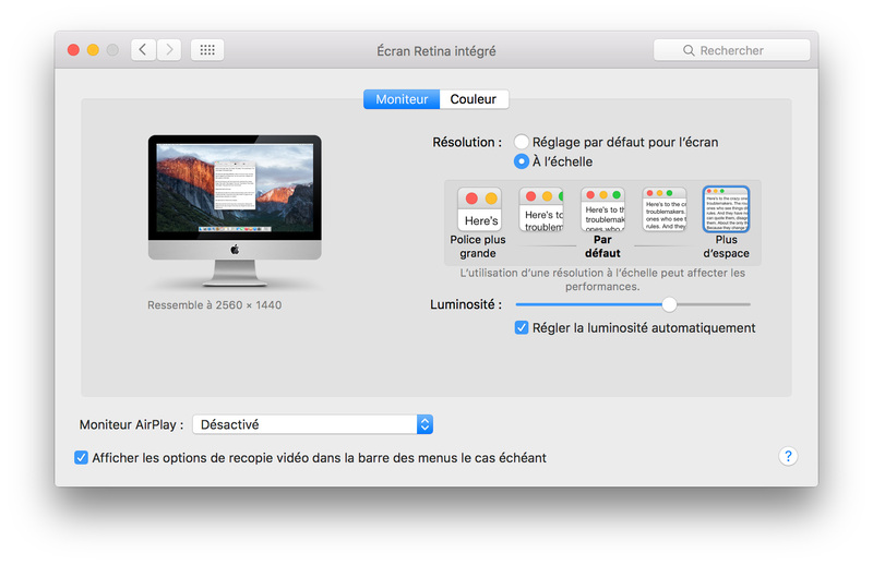 Illustration : Test des iMac 4k et iMac 5k (2015)