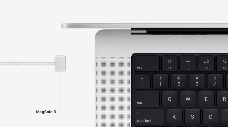 Illustration : MacBook Pro 16" 2021 : des soucis de charge en MagSafe lorsque la machine est éteinte et fermée