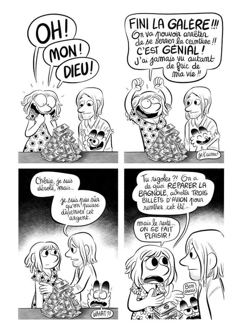Illustration : BD : "J'ai créé ma startup iOS en Californie", par Laurel