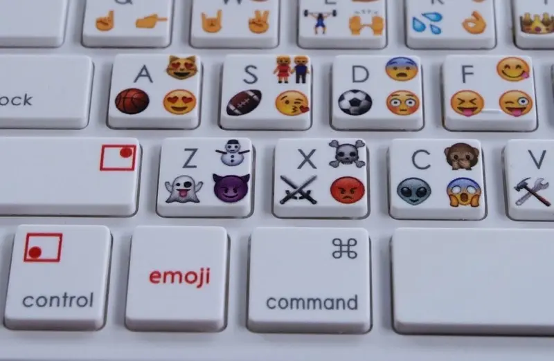 Insolite : un "Magic Keyboard" avec des smileys à la place des touches