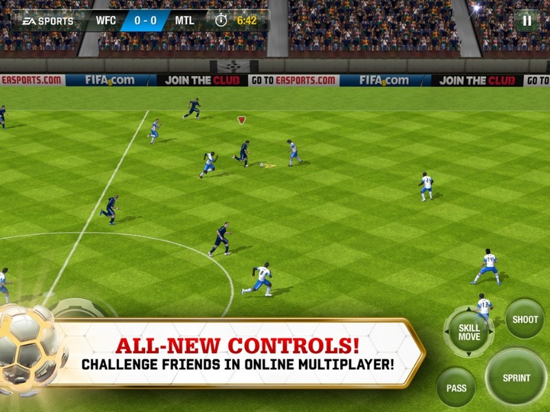 FIFA 13 pour iOs vendu à 0,89 €