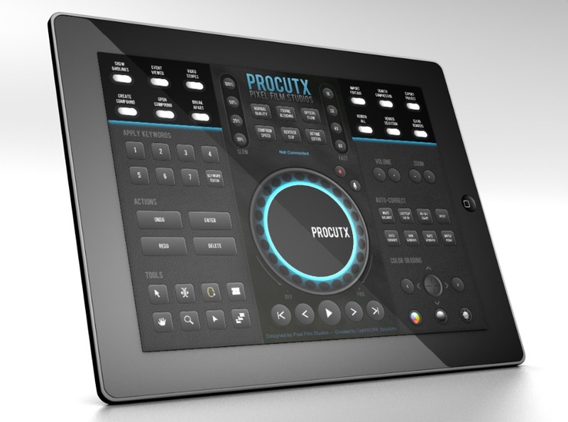 ProCutX, contrôlez FCPX depuis un iPad, est gratuit (au lieu de 21,99 €)