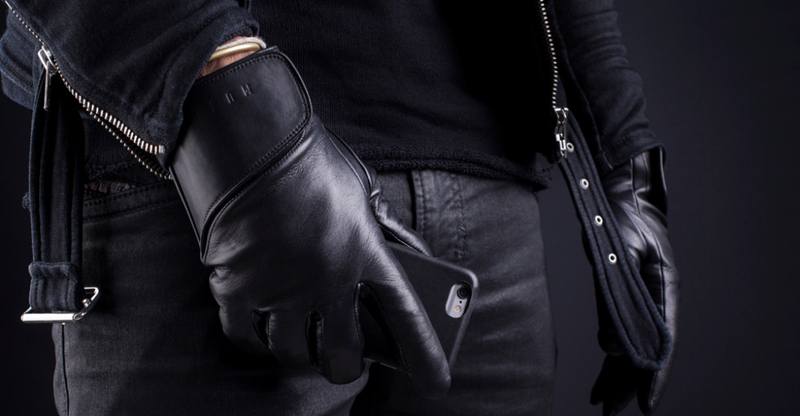 Illustration : Test des gants tactiles en cuir de Mujjo