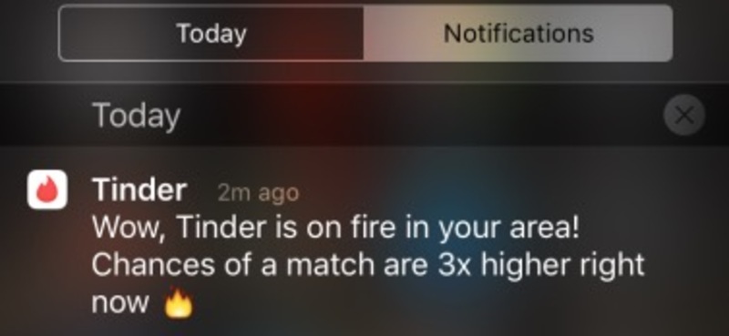 Illustration : Pic de téléchargements chez Tinder pour la nouvelle année