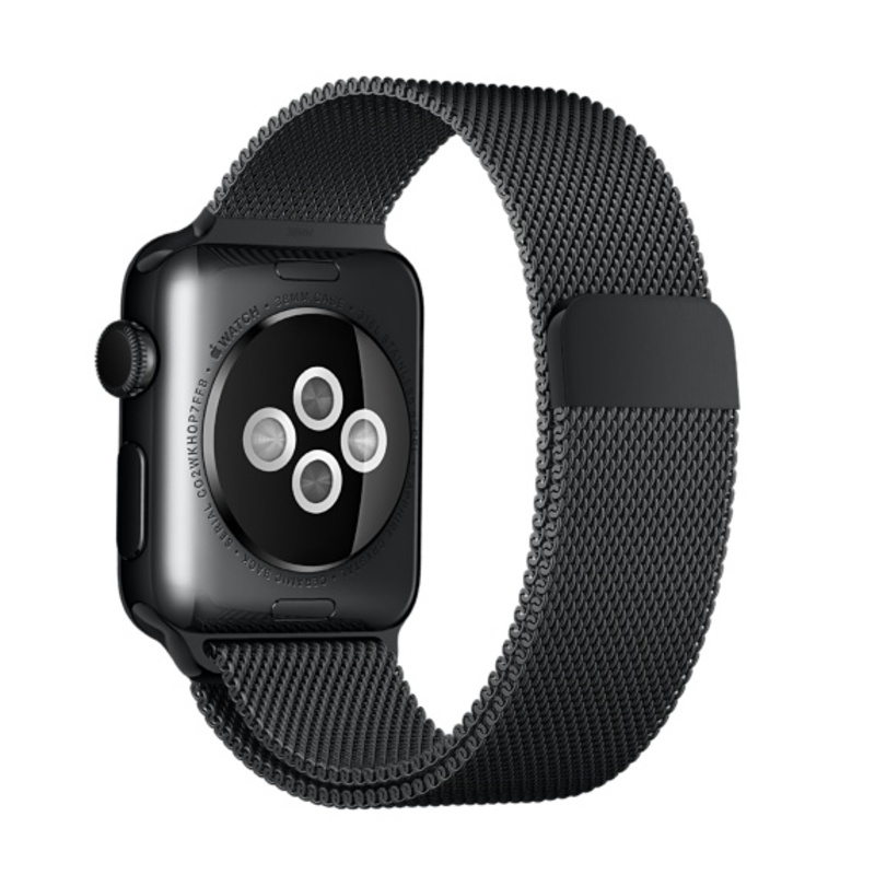 Illustration : Apple Watch : un nouveau bracelet milanais "noir" chez Apple !