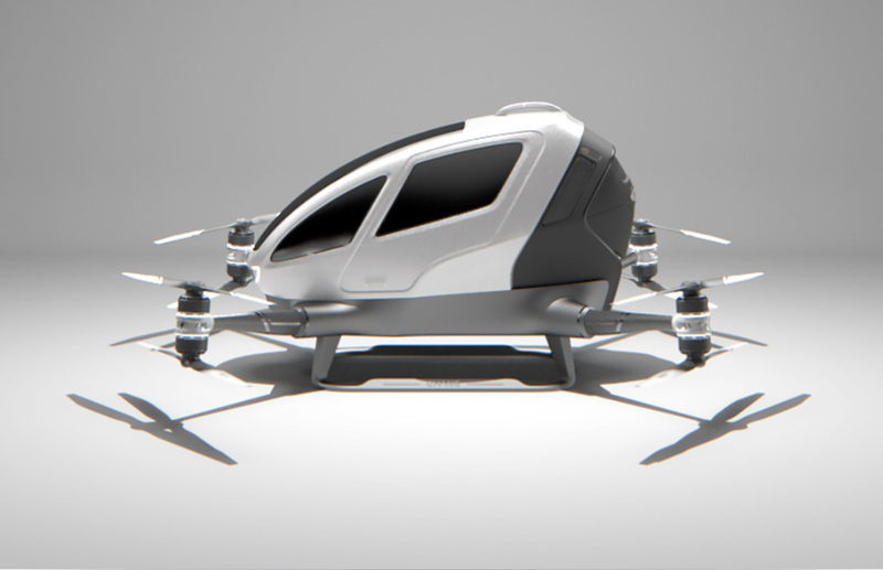 Illustration : Vidéo : Uber, version drone, c'est (presque) une réalité !