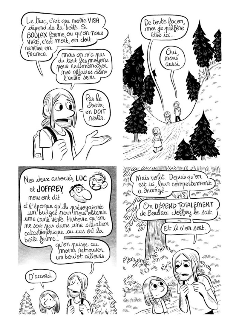 Illustration : BD : "J'ai créé ma startup iOS en Californie", par Laurel