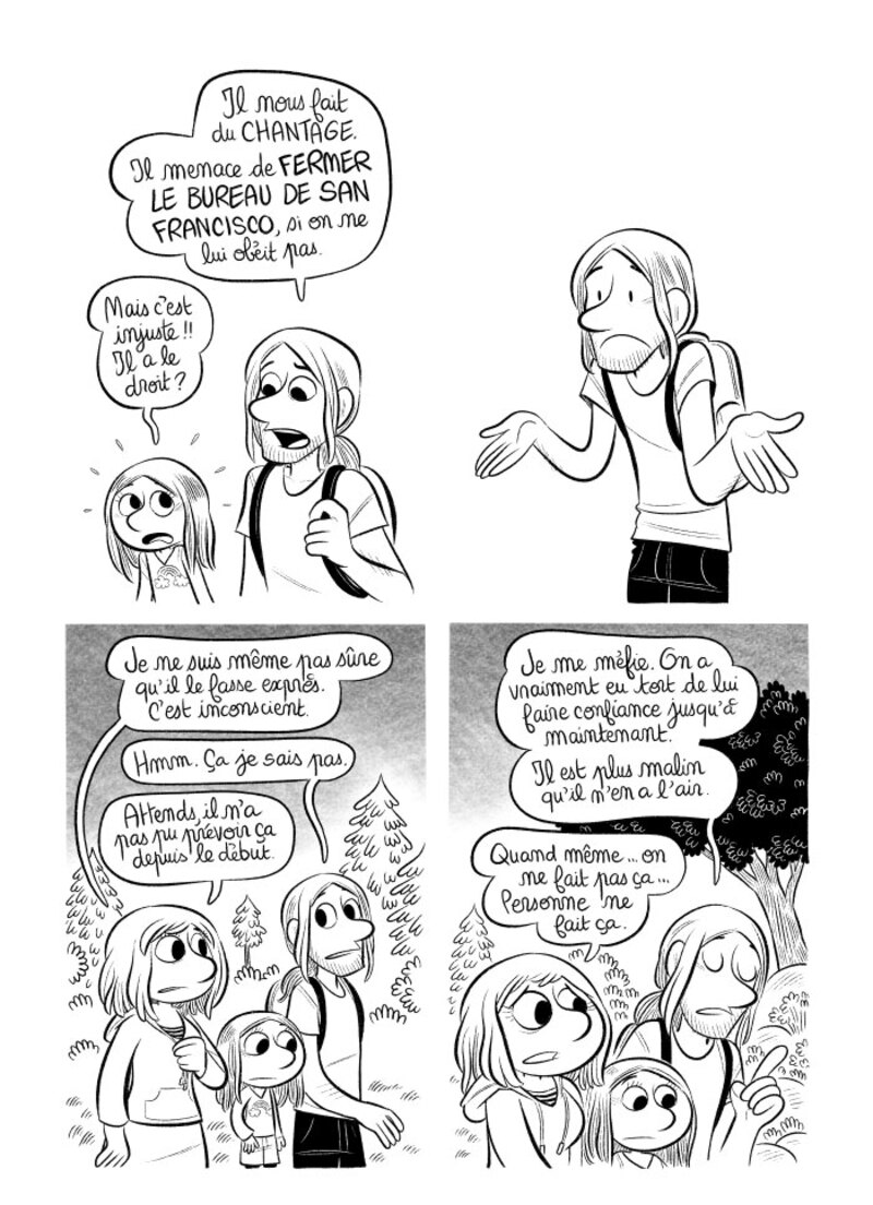 Illustration : BD : "J'ai créé ma startup iOS en Californie", par Laurel