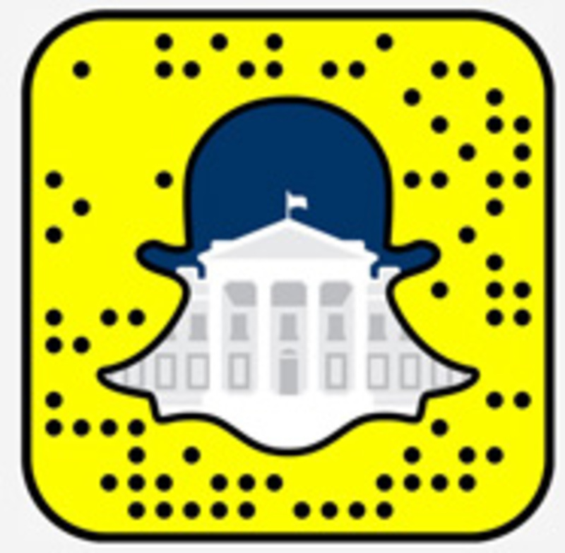Illustration : La Maison Blanche dévoile ses coulisses sur Snapchat