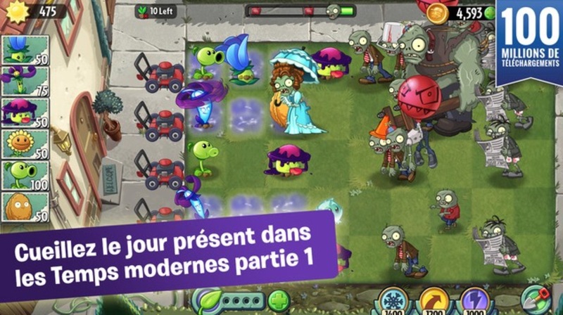 Illustration : Plants vs. Zombies 2 accueille 16 niveaux inédits