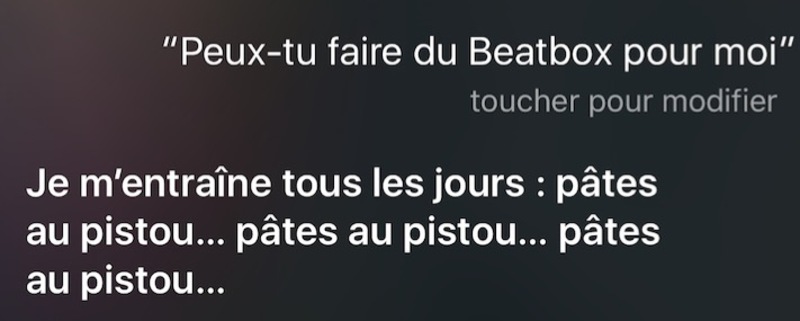 Illustration : Insolite : Siri est capable de faire du BeatBox (MAJ)
