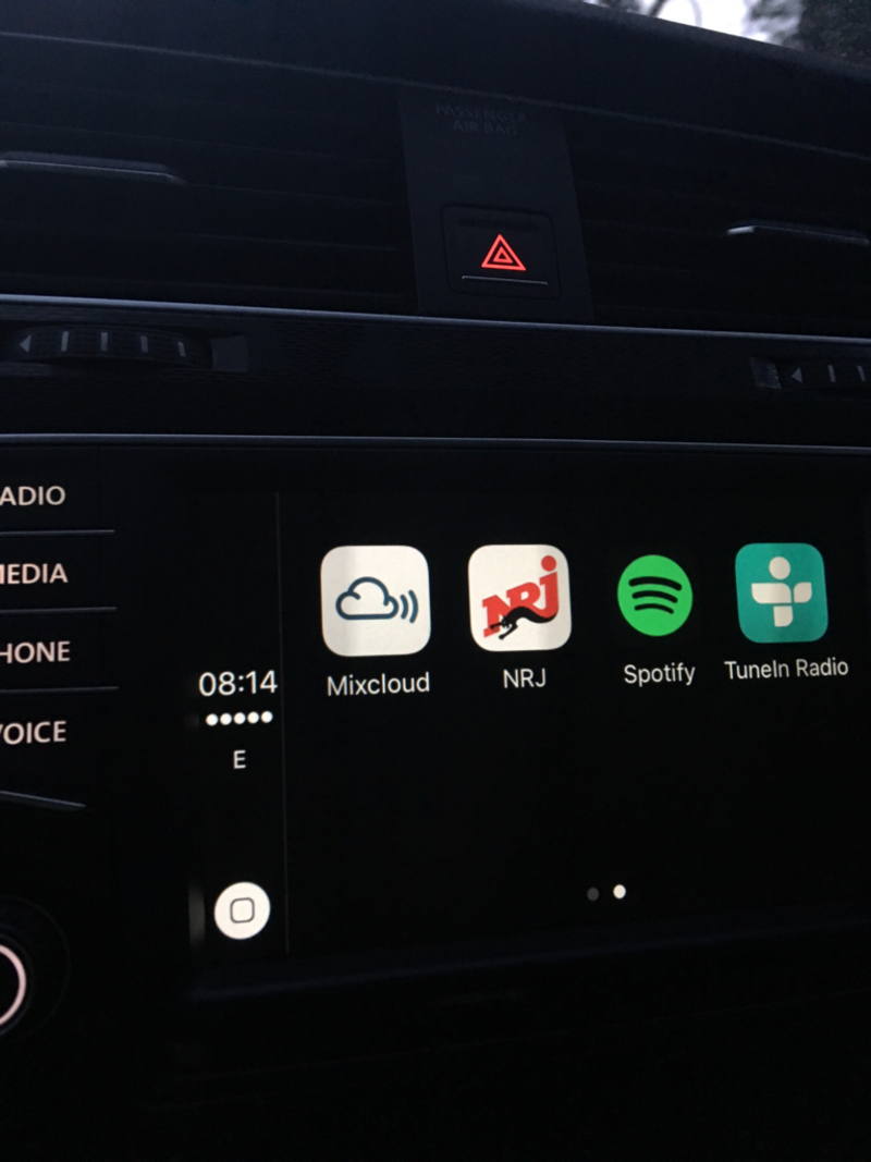 Illustration : Mixcloud embarque sur CarPlay