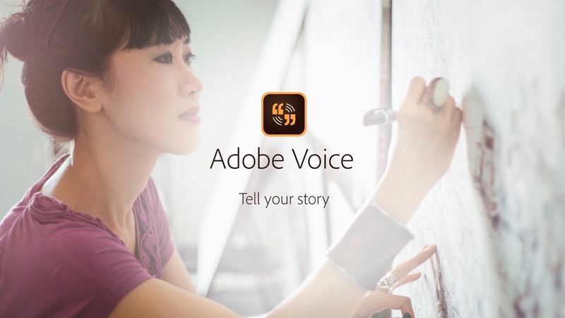 Illustration : Adobe Voice débarque sur iPhone avec sa version 2.0
