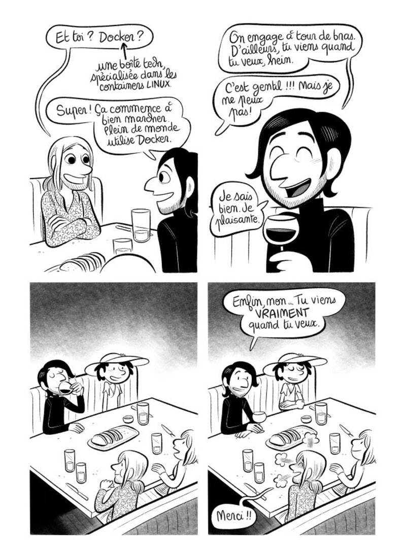 Illustration : BD : "J'ai créé ma startup iOS en Californie", par Laurel