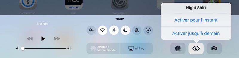 Illustration : iOS 9.3 bêta 2 : les nouveautés en images