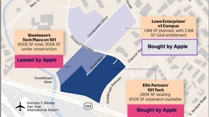 Illustration : San Jose donne son accord pour un nouveau projet d'envergure d'Apple