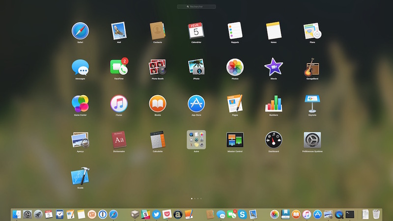 Illustration : Astuce OS X : modifier le nombre d'icônes à afficher dans le LaunchPad
