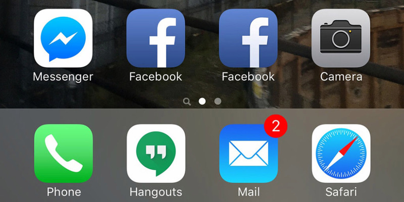 Illustration : Désinstaller l'app Facebook pour augmenter l'autonomie d'un iPhone