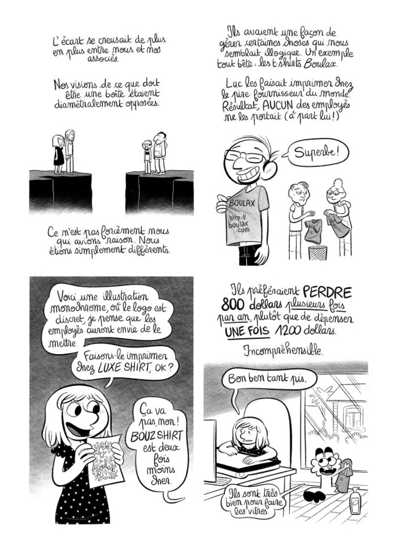 Illustration : BD : "J'ai créé ma startup iOS en Californie", par Laurel