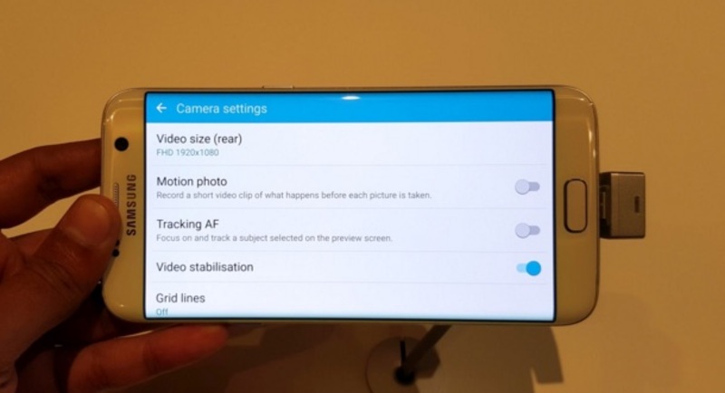 Illustration : Les Samsung Galaxy S7 ont bien une fonction "Live Photos"