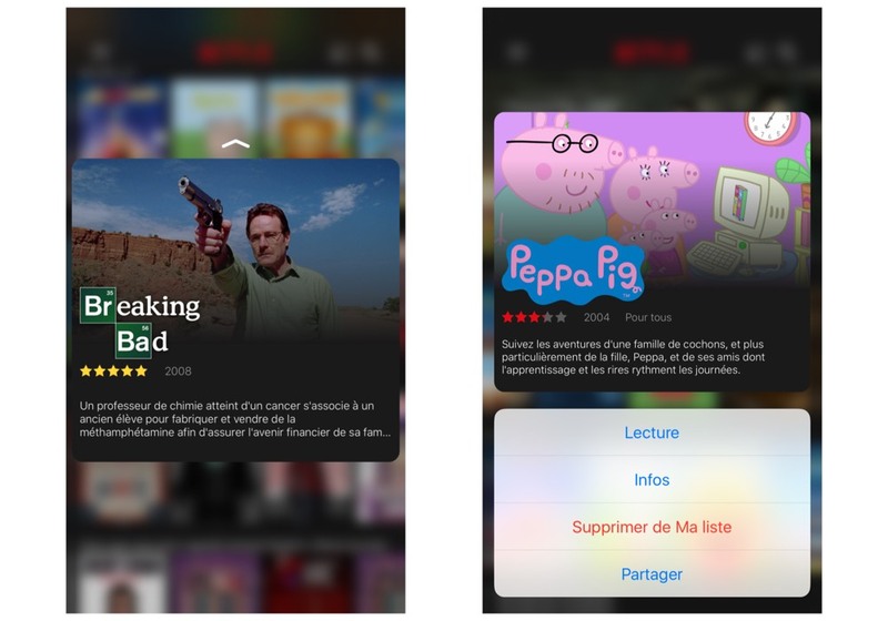 Illustration : Netflix s'adapte (enfin) à l'iPad Pro et à 3D Touch