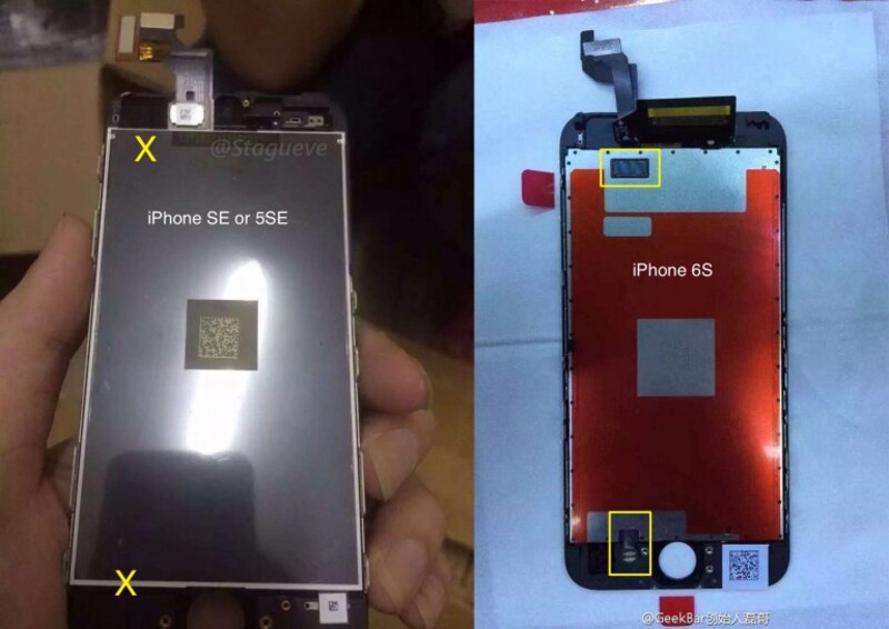 Illustration : Un écran d'iPhone SE en balade sur le web et sans 3D Touch